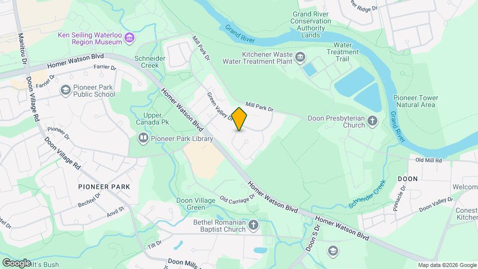 23 Arrowhead Crescent Map and Location Details