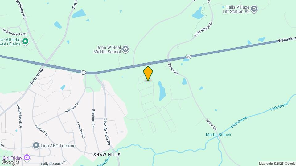 2007 English Saddle Ln Map and Location Details