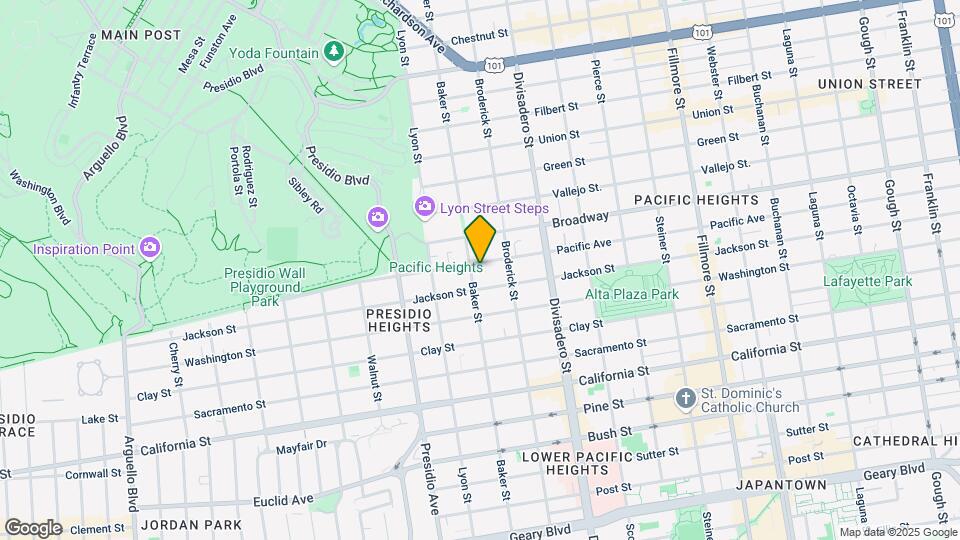 2985 Pacific Ave Map and Location Details