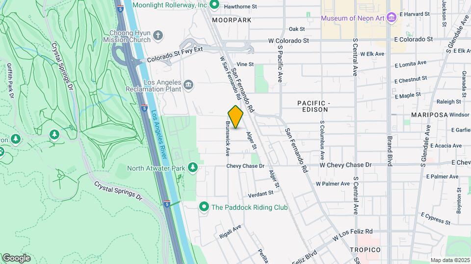 4116 Sequoia St Map and Location Details