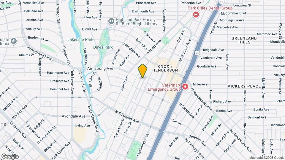 4432 Buena Vista St Map and Location Details
