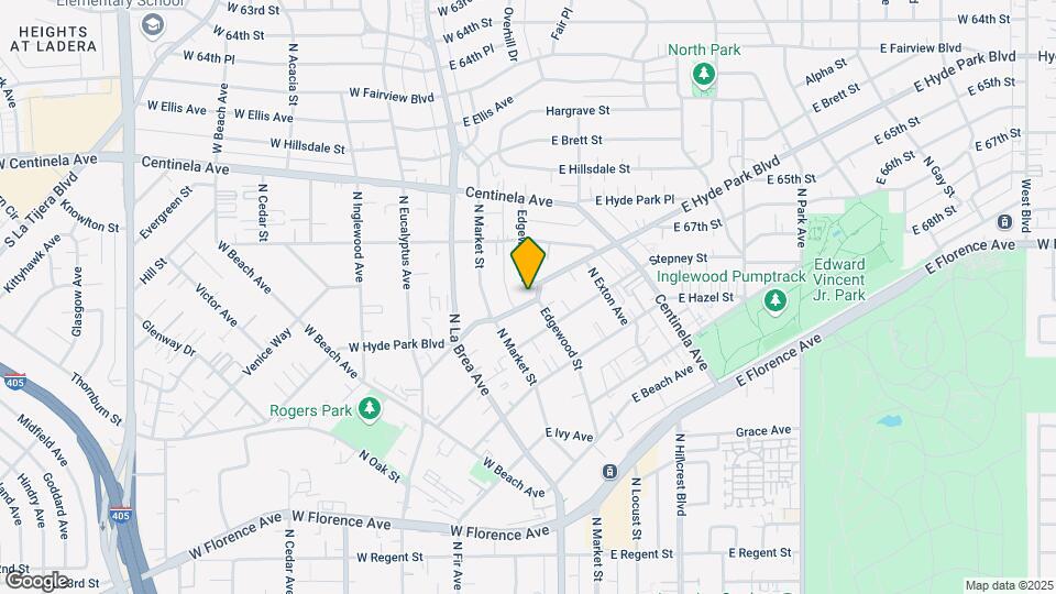 231 E Hyde Park Blvd Map and Location Details
