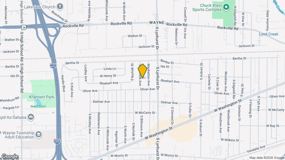 501 S Biltmore Ave Map and Location Details
