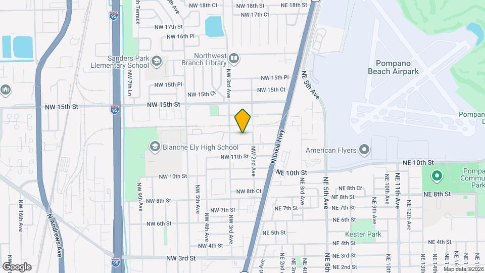 220 NW 12th Ct Mapa y Detalles de la Ubicación