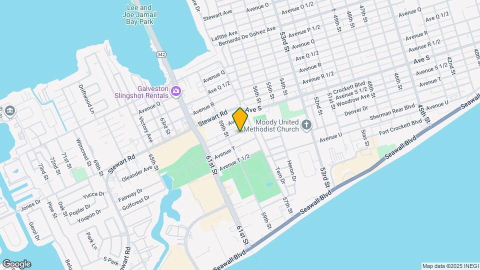 5801 Avenue S 1/2 Map and Location Details