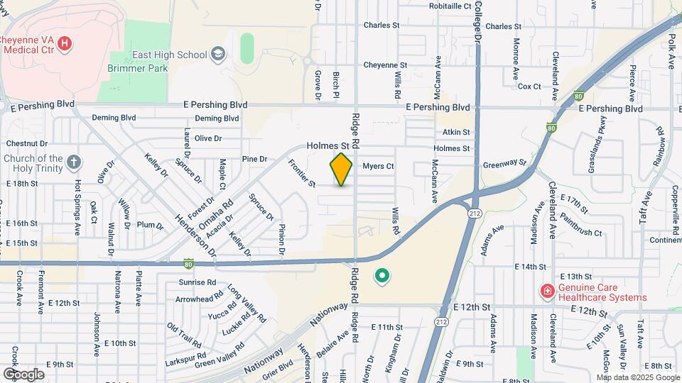 3305 Frontier St Map and Location Details
