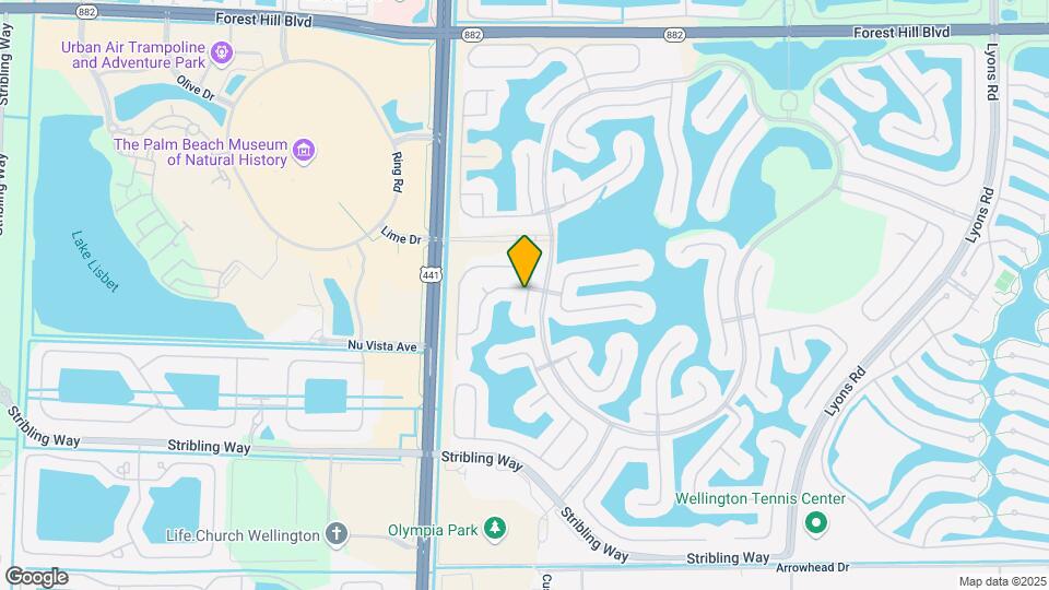 9754 Scribner Ln Map and Location Details