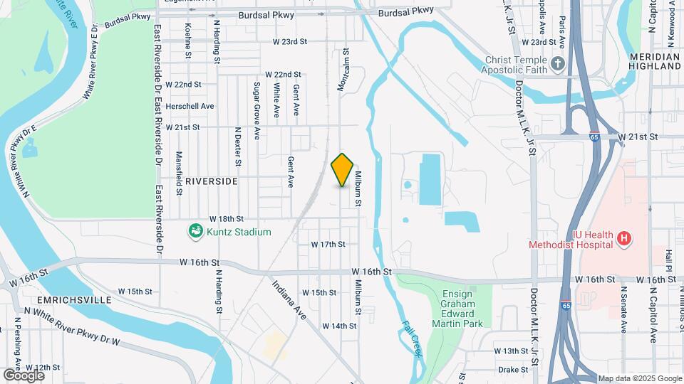 1829 Montcalm St Map and Location Details