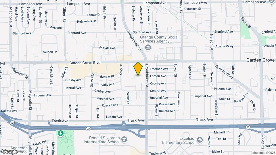 9912 Larson Ave Map and Location Details