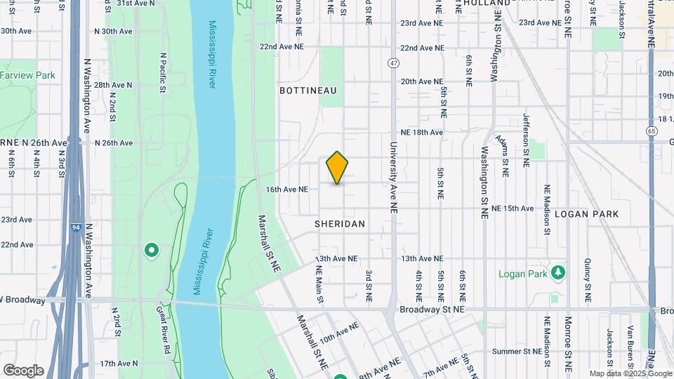 1522 NE 2nd St Map and Location Details
