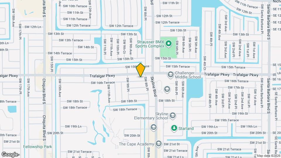 827 SW 16th Terrace Mapa y Detalles de la Ubicación