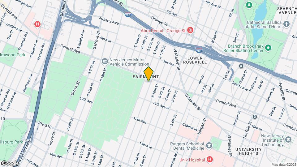 159 S 11th St Map and Location Details