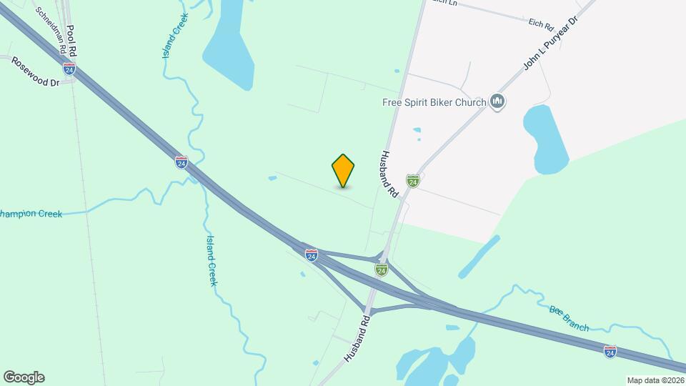 2032 Shade Tree Dr Mapa y Detalles de la Ubicación