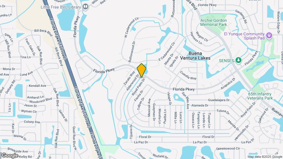 804 Royal Palm Dr Mapa y Detalles de la Ubicación