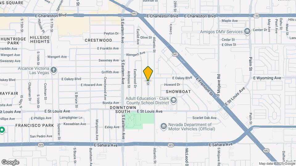 3139 E Sahara Ave Map and Location Details