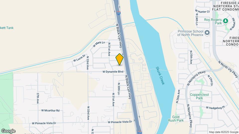3025 W Silver Sage Ln Map and Location Details