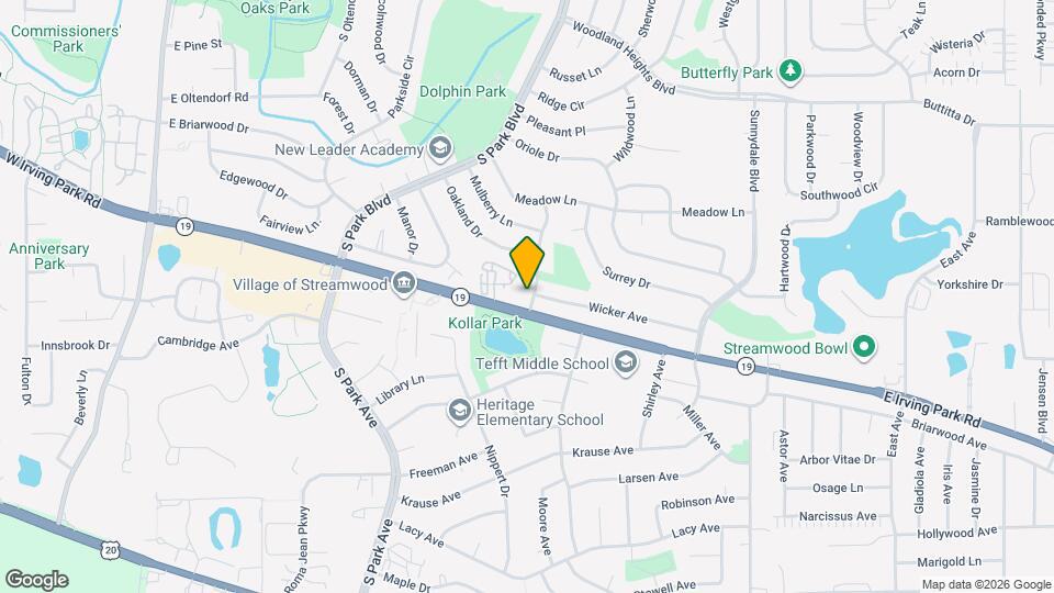 1012 Vine St Map and Location Details