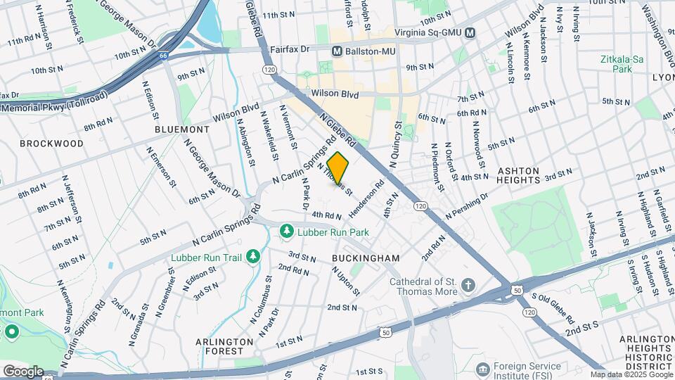 504 N Thomas St Mapa y Detalles de la Ubicación