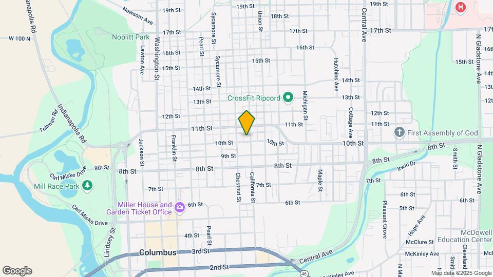 1010 California St Map and Location Details