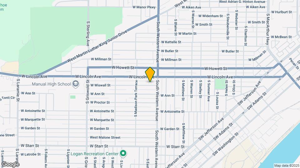 1917 W Wiswall St Map and Location Details