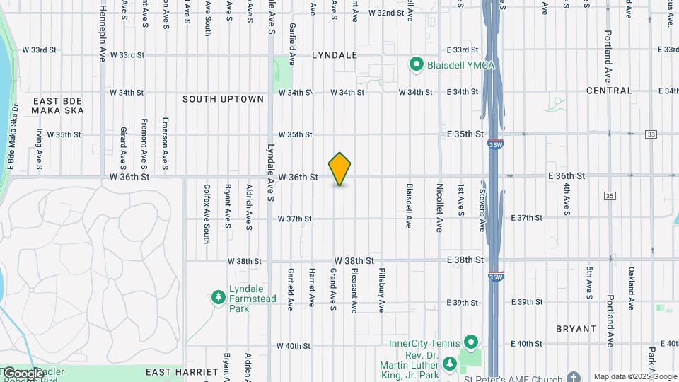3615 Grand Ave S Map and Location Details