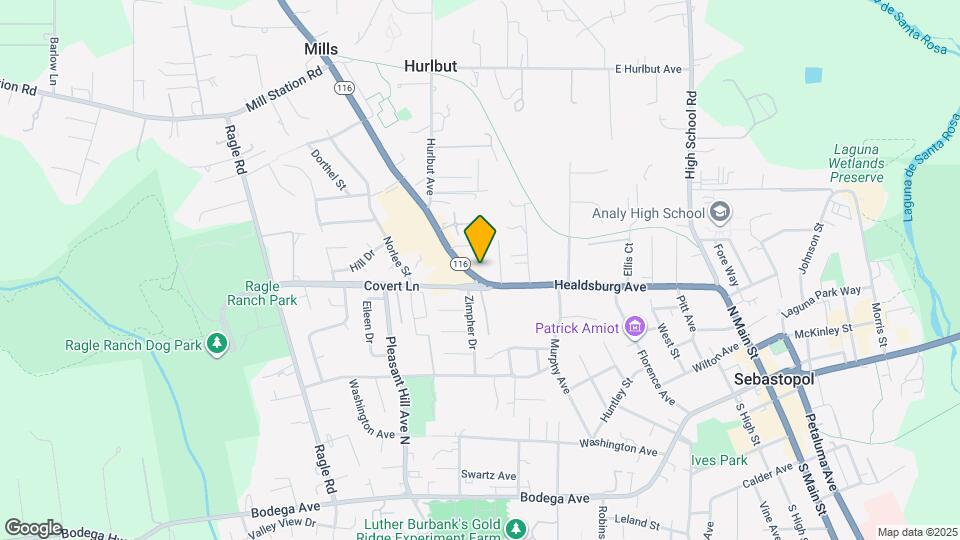 501 Gravenstein Hwy N Map and Location Details