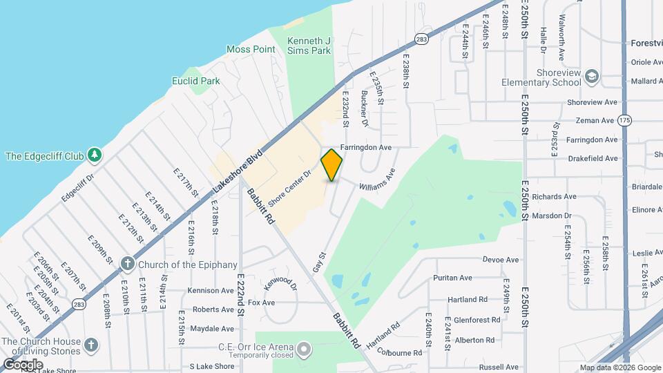 374 E 232nd St Map and Location Details