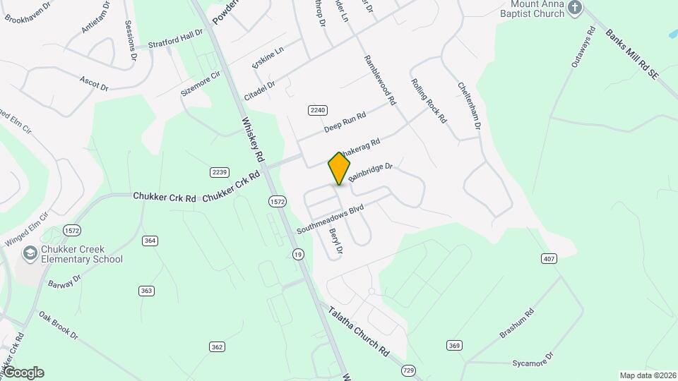 219 Long Creek Dr Map and Location Details