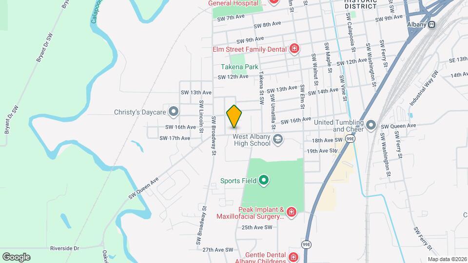 1640 Lawnridge St SW Map and Location Details