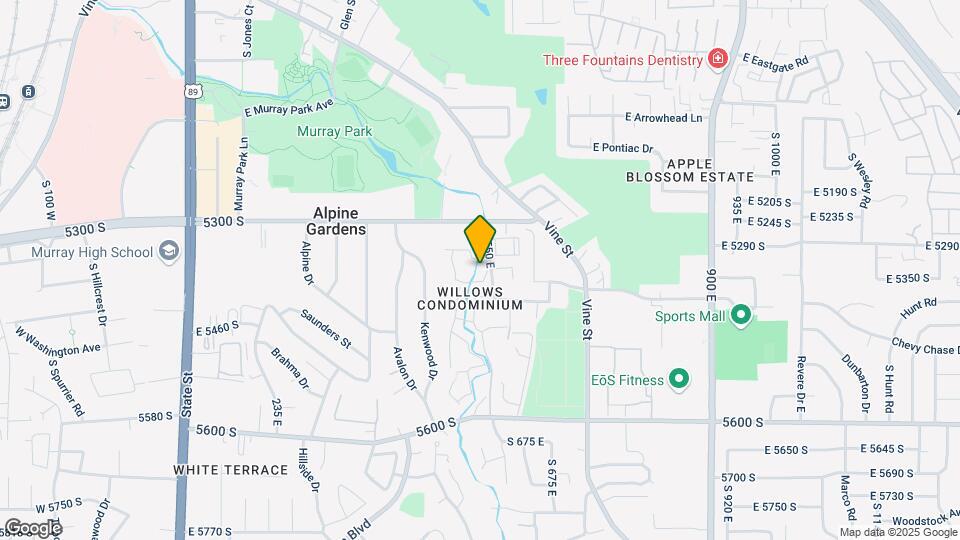 450 E Creekside Cir Map and Location Details