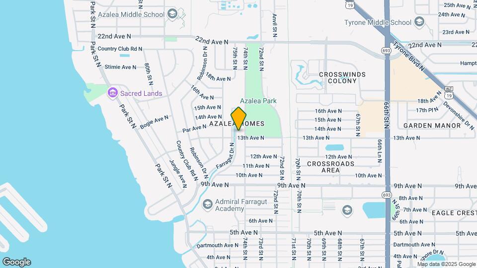 1301 Farragut Dr N Map and Location Details