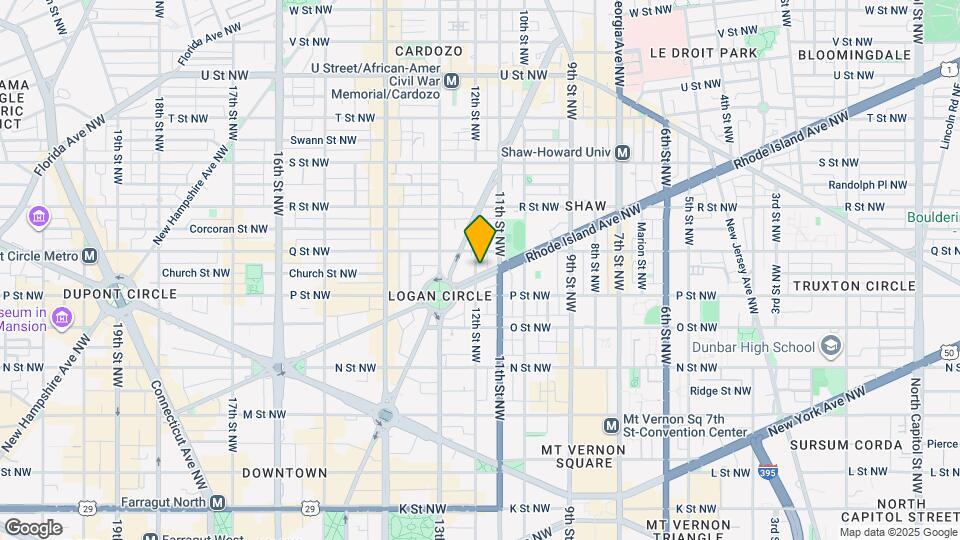 1115 Rhode Island Ave NW Map and Location Details