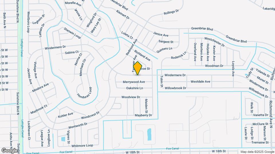 557 Windermere Dr Map and Location Details