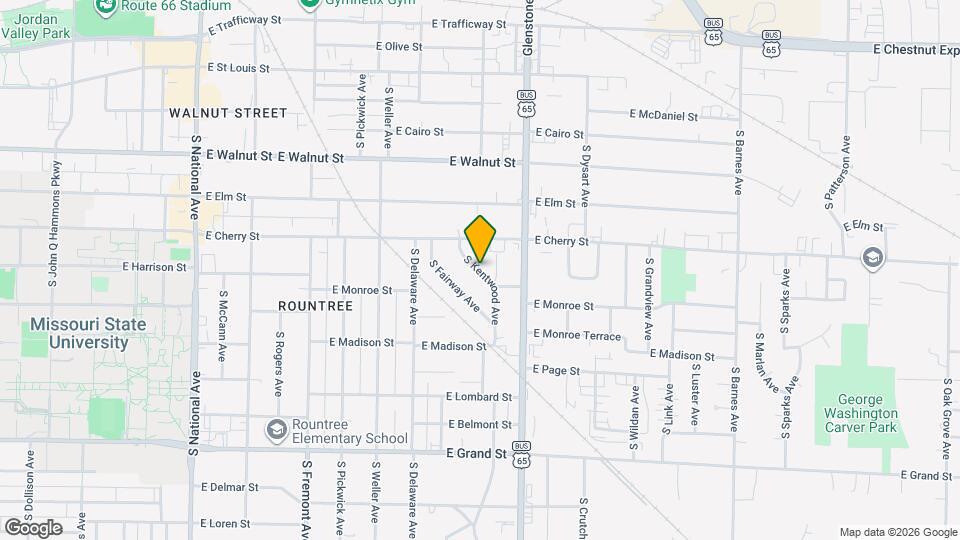 664 S Kentwood Ave Map and Location Details