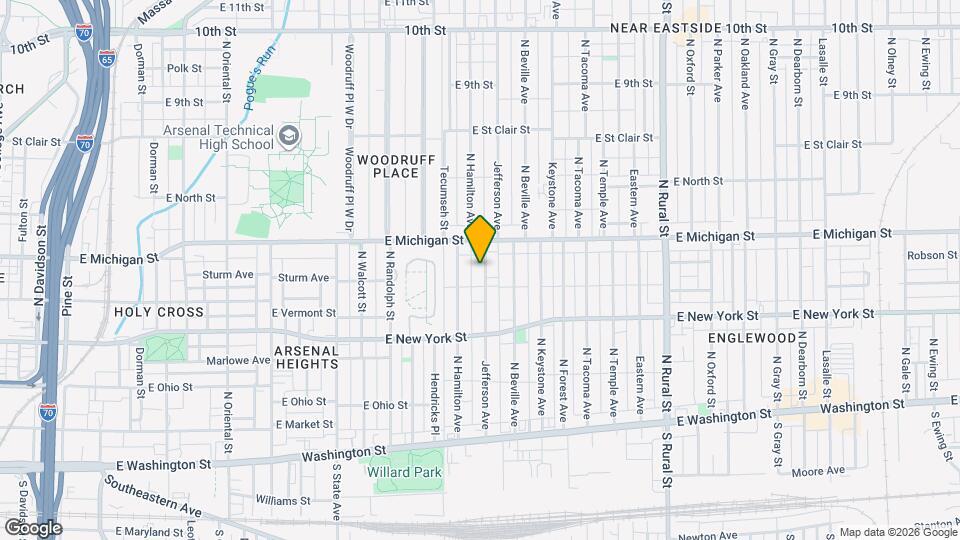 422-424 Jefferson Ave Map and Location Details