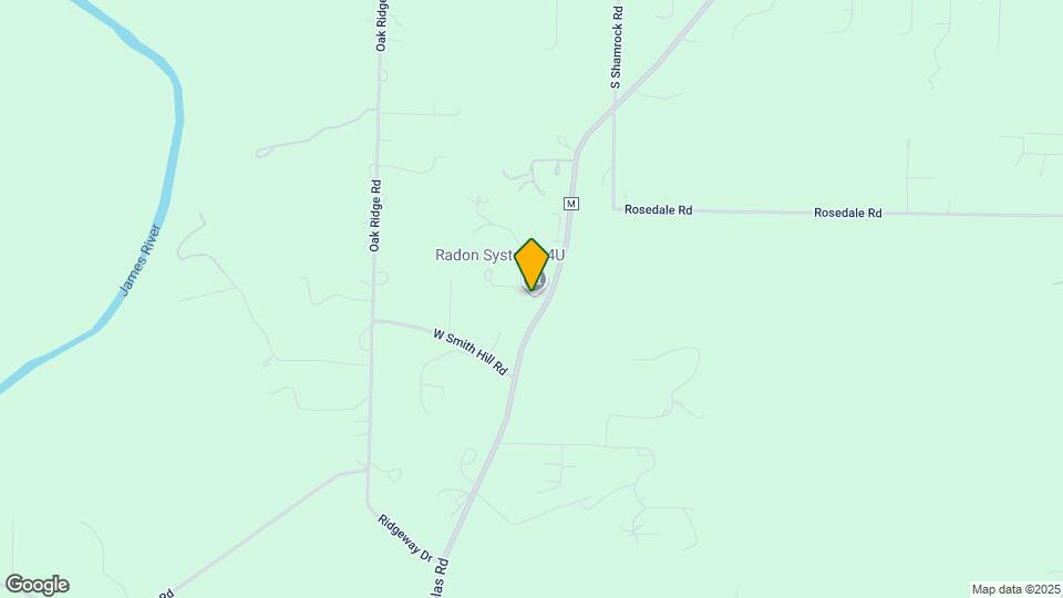 1552 W Oak Ridge Ct Map and Location Details