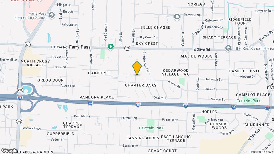 566 Desert Oak Dr Map and Location Details