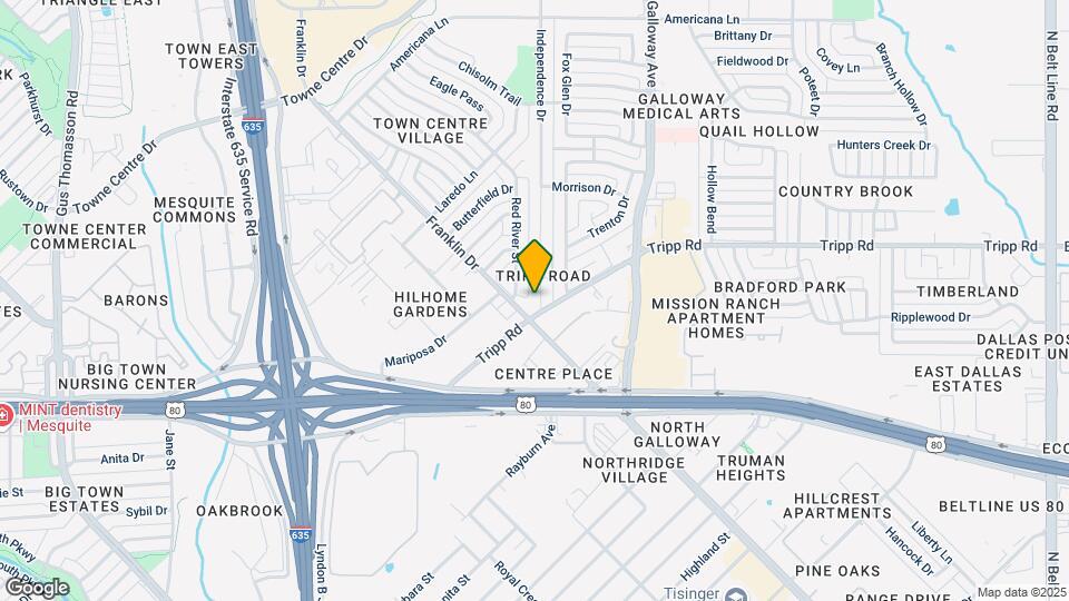 2309 Meadow Ln Mapa y Detalles de la Ubicación