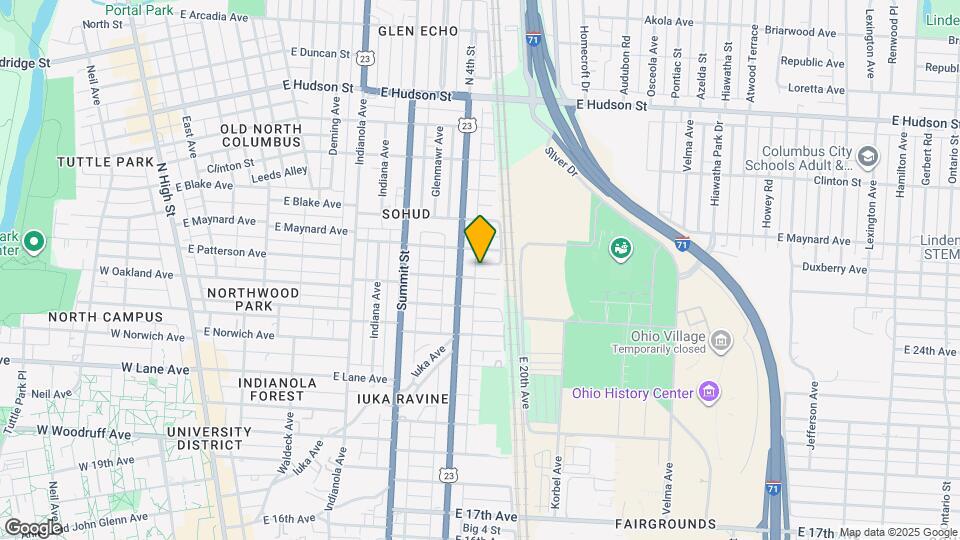 464 E Oakland Ave Map and Location Details