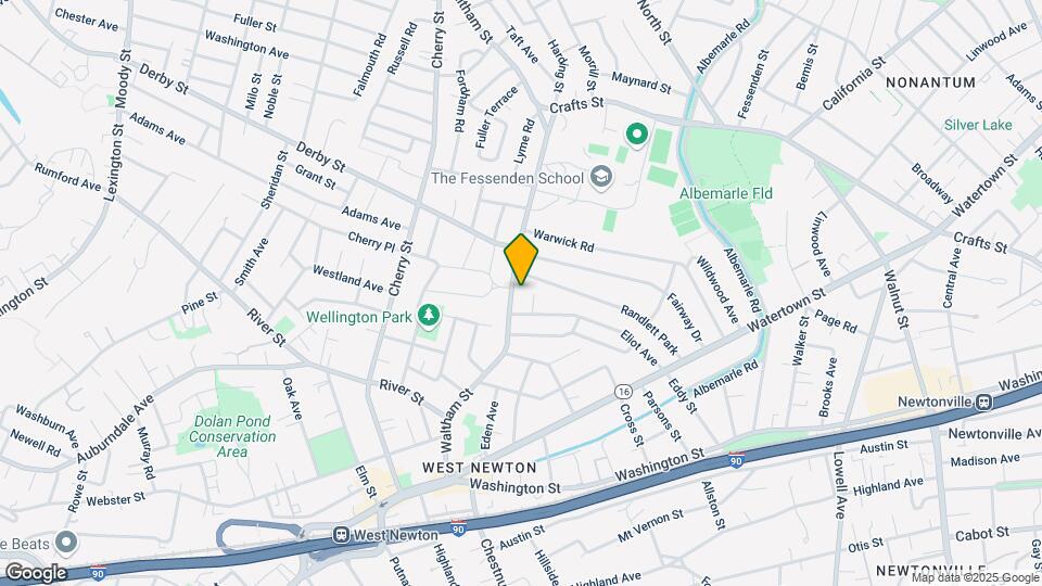 354 Waltham St Mapa y Detalles de la Ubicación