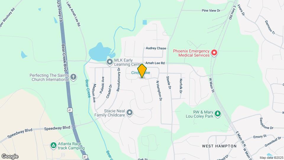 1414 N Hampton Dr Map and Location Details