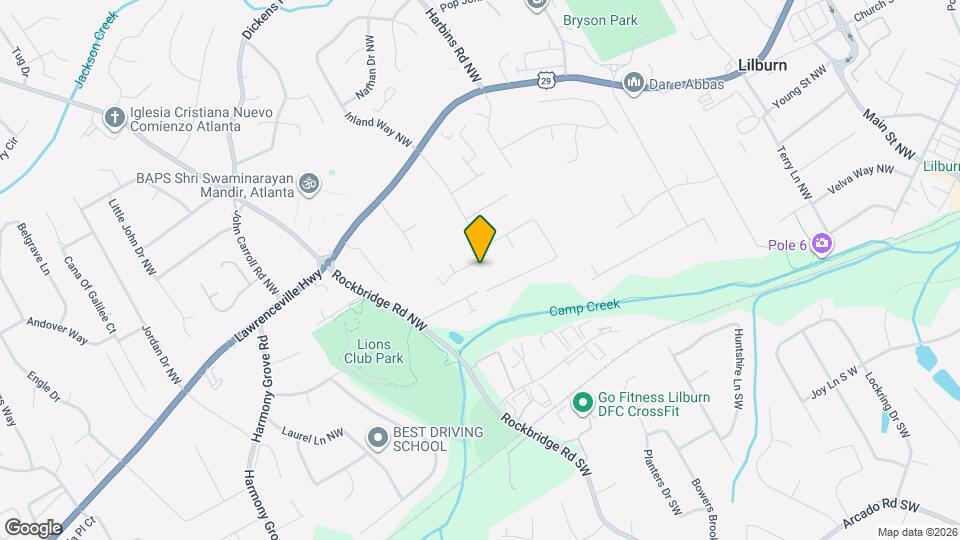 264 Greenwood Dr NW Map and Location Details