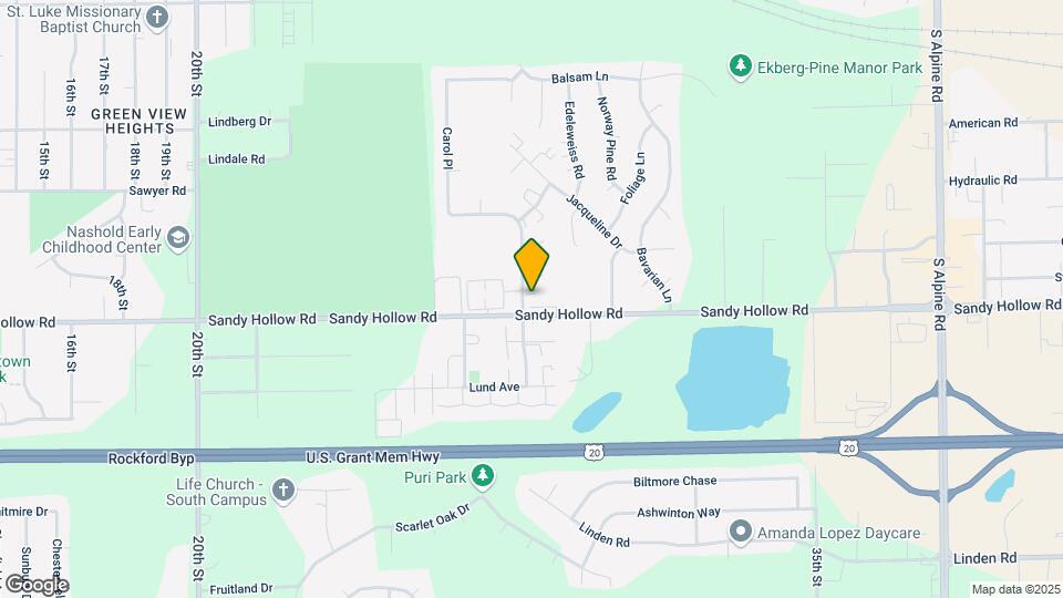 3002 Sandy Hollow Rd Map and Location Details