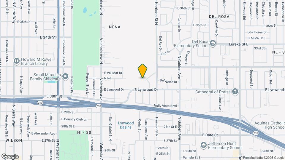 3138 N Casa Loma Dr Map and Location Details