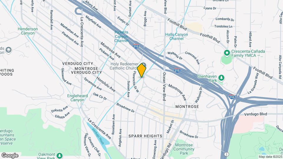 4001 Orangedale Ave Map and Location Details