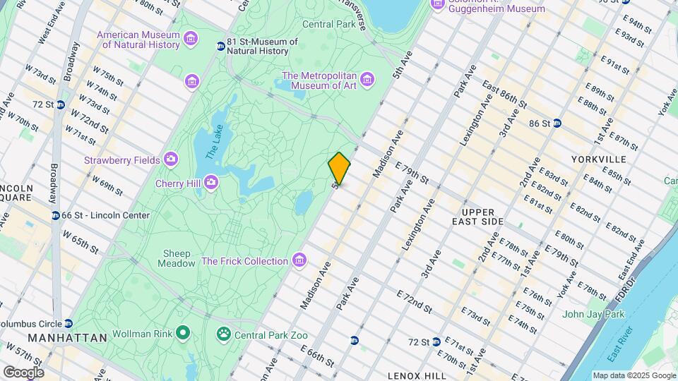 945 Fifth Ave Mapa y Detalles de la Ubicación