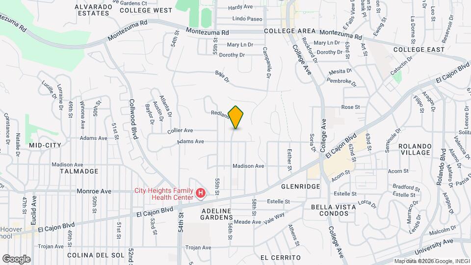 4727 Redland Dr Map and Location Details