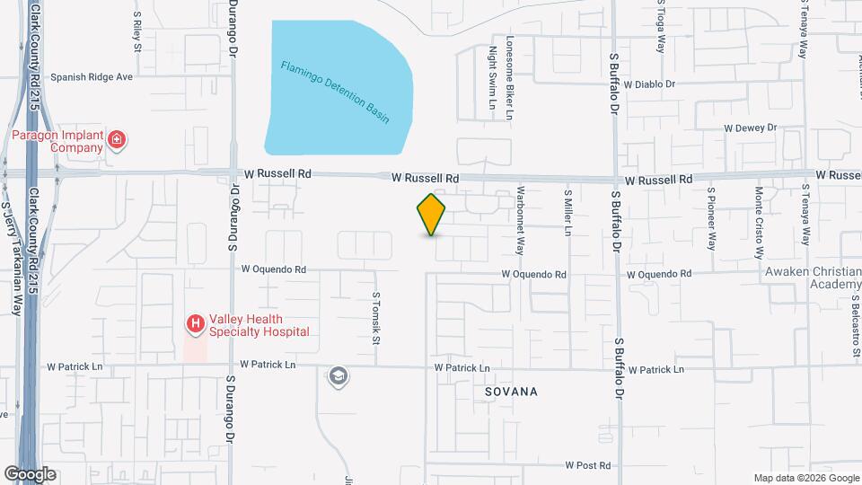 5829 Casterly Rock St Map and Location Details