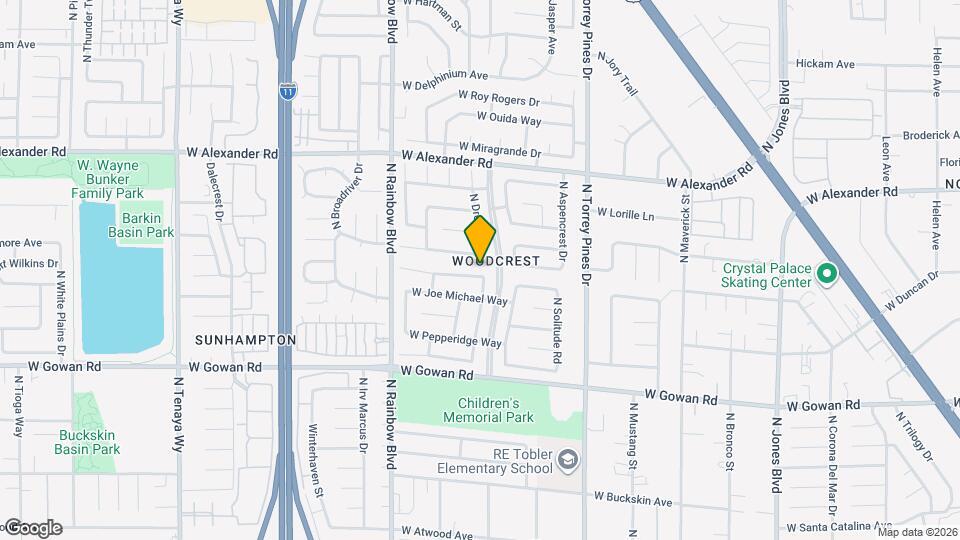 6540 Pleasant Plains Way Map and Location Details