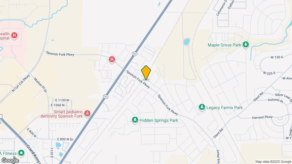 1287 N Wagon Wy Mapa y Detalles de la Ubicación